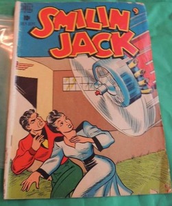 lot 217 image: Dell comics #7 Smilin  Jack