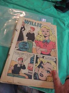 lot 306 image: Willie Comics