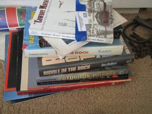 lot 520 image: book lot - THE ROCK, PRISONS,  MAFIA