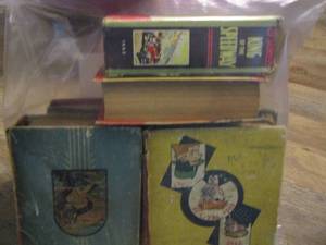 lot 883 image: qty 6 vintage BIG LITTLE BOOKS - king of the speedway, dick tracy, buck rogers and more