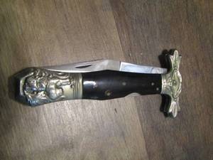 lot 589 image: ole smoky pakiatan knife 5 blade - 11 long