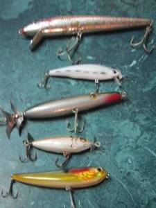 lot 857 image: qty 10 fishing lures