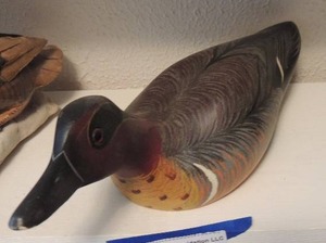 lot 192 image: DUCKS UNLIMITED  CARVING OF DUCK -