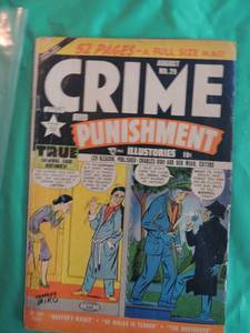lot 308 image: Gleason Comics #29 Crime and Punishment