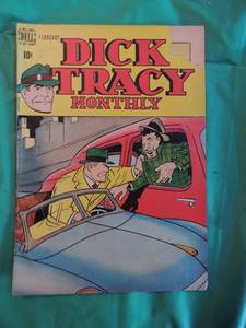 lot 396 image: Dell Comics #14 Dick Tracy