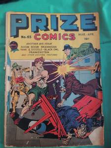 lot 424 image: Feature comics #63 Prize Comics