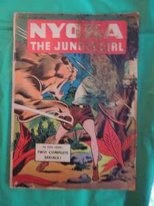 lot 425 image: Fawcett Comics Nyoka Jungle Girl