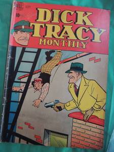lot 486 image: Dell Comics September Dick Tracy