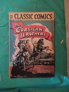 lot 636 image: Classic Comics #20 The Corsician Brothers