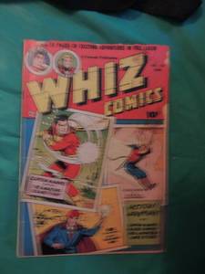 lot 635 image: Fawcett Publications #134 Wiz Comics