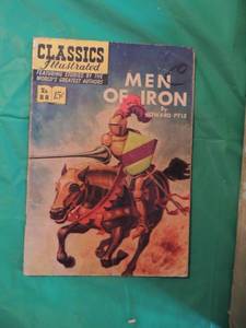 lot 634 image: Classics Comics #88 Men of Iron