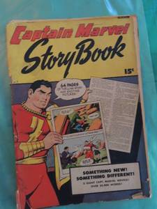 lot 695 image: Fawcett Publication Captain Marvel Story Book