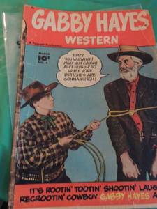 lot 727 image: Fawcett Publications Gabby Hayes Western