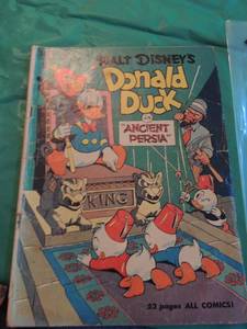lot 846 image: Dell comics #75 Walt Disney Donald Duck