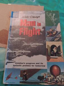 lot 875 image: Dell comics #836 Man in Flight