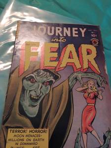 lot 967 image: Superior comics May 1951Journey into fear