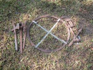 lot 1546 image: hand ax - pipe wrench- plus