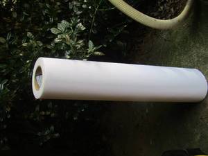 lot 1788 image: 30 tall roll of white paper