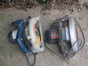 lot 1790 image: ryobi saw- skil saw