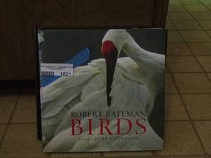 lot 1821 image: Robert Bateman birds book