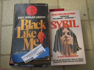 lot 1864 image: Sybil- black like me books