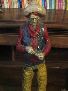 lot 1093 image: western clay statue