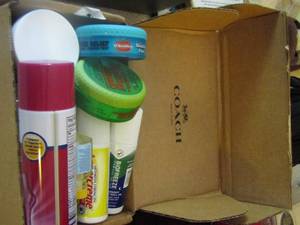 lot 1101 image: athlete foot creams and sprays , items to heal foot fungus and corns