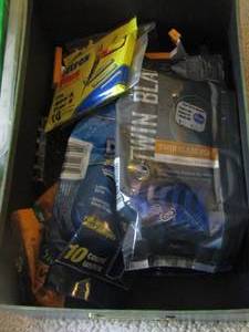 lot 1102 image: various brands of mens razors some disposable all new
