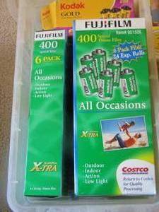 lot 1103 image: Kodak and Fuji film new