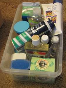 lot 1116 image: mens shaving  and Vaseline
