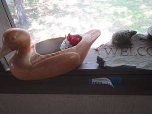lot 1149 image: welcome sign- duck dcor