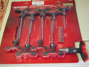 lot 1174 image: 20 piece t-handle driver set new