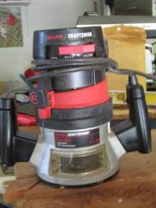 lot 1177 image: Sears Craftsman router 1 12 hp