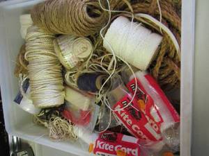 lot 1182 image: lot of various rope and string