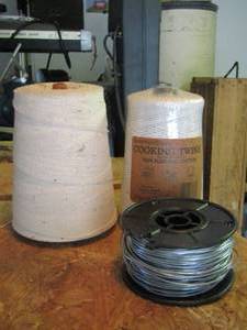 lot 1194 image: cooking twine, roll of wire