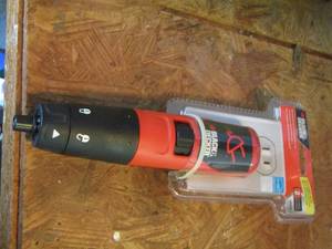 lot 1195 image: black and decker electric screw driver