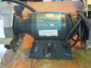 lot 1202 image: BLACK & DECKER  GRINDER