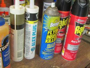 lot 1446 image: raid, flying insect killer, and more usednew