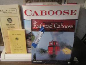 lot 1408 image: train caboose books