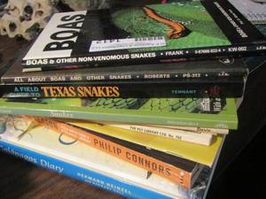 lot 1412 image: snake book lot