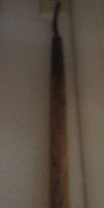 lot 1374 image: wooden handle hook long