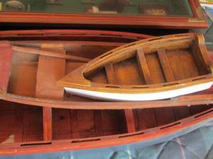 lot 1434 image: qty 3 wooden boats