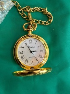 lot 1802 image: NEW Gold Ciprini Pocket Watch
