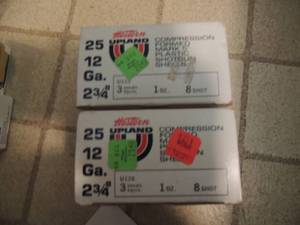 lot 1017 image: UPLAND 12 GA Shotgun shells