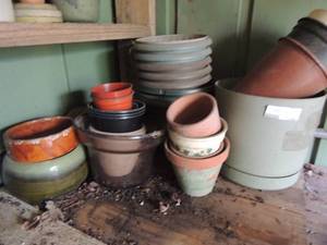 lot 1244 image: MORE PLANTER POTS