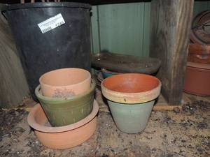 lot 1240 image: PLANTER POTS