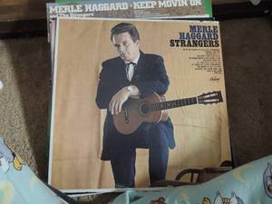 lot 1313 image: merle haggard albums