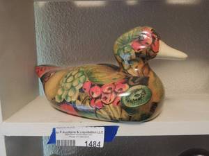 lot 1484 image: ART DECO DUCK DECOY