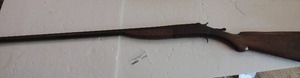 lot 1771 image: Antique Single shot 10 Ga Shotgun no markings