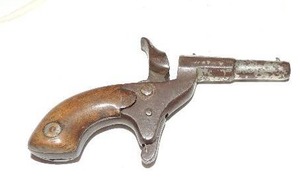 lot 1994 image: Flobert Parlor pistol late 1800s single shot